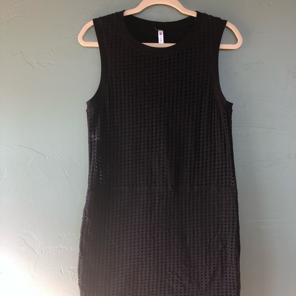 Fabletics black swimsuit cover up